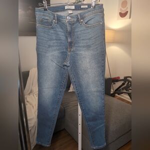 Nine West High Rise Perfect Skinny Jeans Size 10